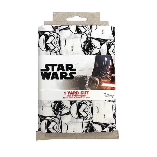 1-Yard Eugene Textiles 100% Cotton Licensed Character Fabric (Star Wars, Harry Potter, Batman, Marvel Heroes, More) $3 + Free Shipping w/ Walmart+ or $35+