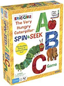 Briarpatch The World of Eric Carle The Very Hungry Caterpillar Spin & Seek ABC Game $8.88 + Free Shipping w/ Prime or $25+ or FS w/ Walmart+ or $35+