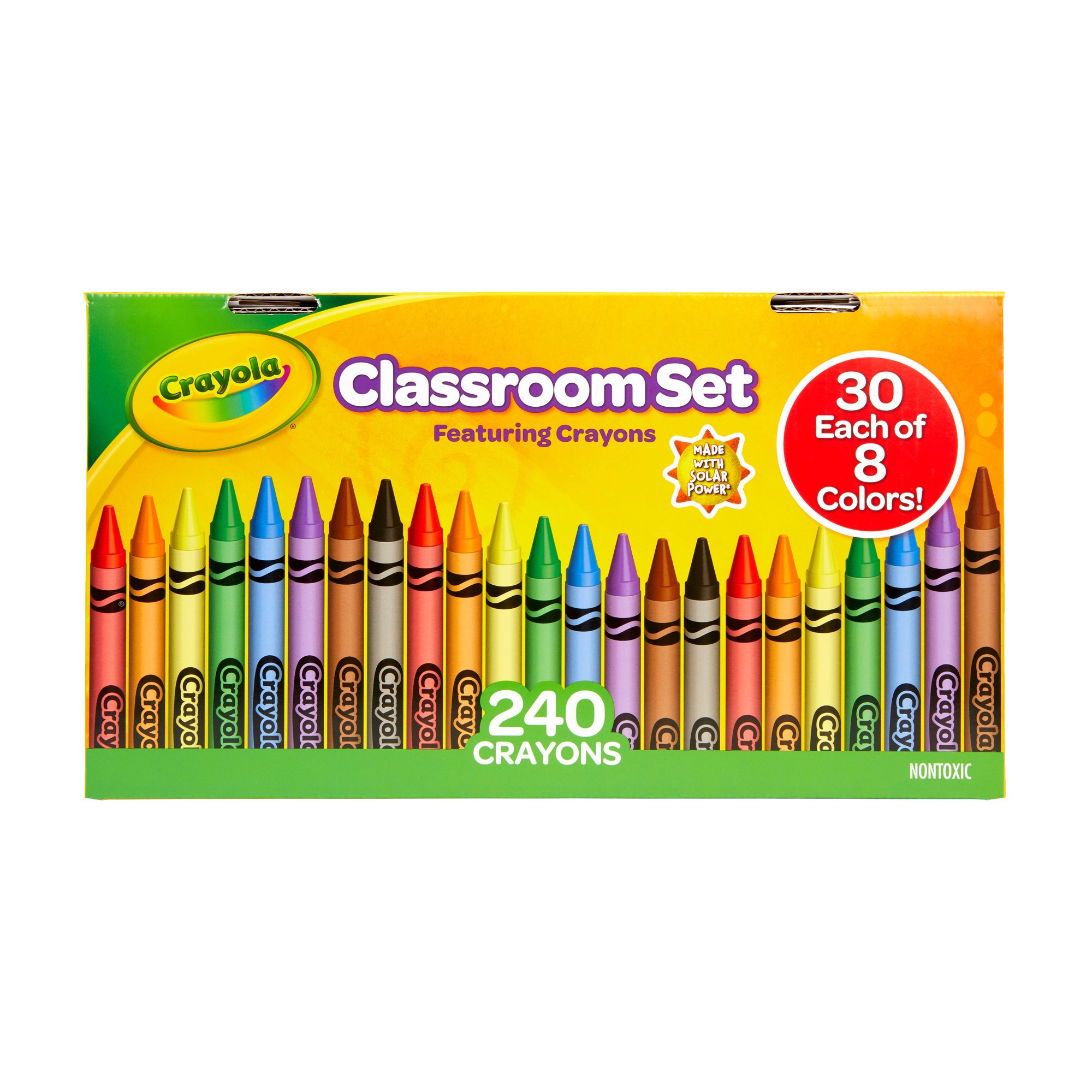 240-Count Crayola Classroom Set Crayons $13.97 + Free Shipping w/ Walmart+ or $35+