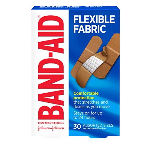 30-Count Band-Aid Flexible Fabric Adhesive Bandages 2 for $4.18 ($2.09 Each) + Free Shipping w/ Prime or $25+ $418