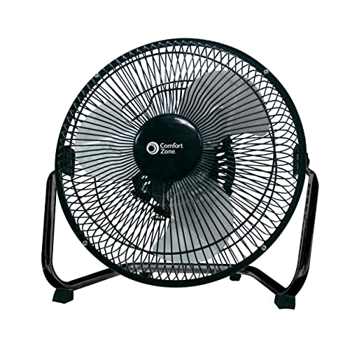 Comfort Zone 9" High Velocity Cradle Fan w/ 3 Speeds and 180-Degree Tilt $9.79 + Free Shipping w/ Prime or $25+