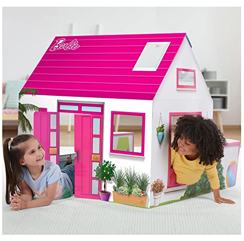Pop2Play Barbie StrongFold Cardboard Playhouse $13 + Free Shipping w/ Prime or $25+