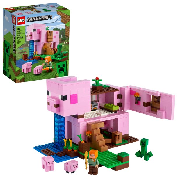 490-Piece LEGO Minecraft The Pig House Building Kit (21170) $40 + Free Shipping