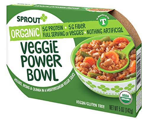 8-Count Sprout 5-Oz Organic Baby Food/Toddler Meals (Mediterranean Veggie Power Bowl w/ Beans & Quinoa) $15.79 ($1.97 Each) w/ S&S + FS w/ Prime or $25+