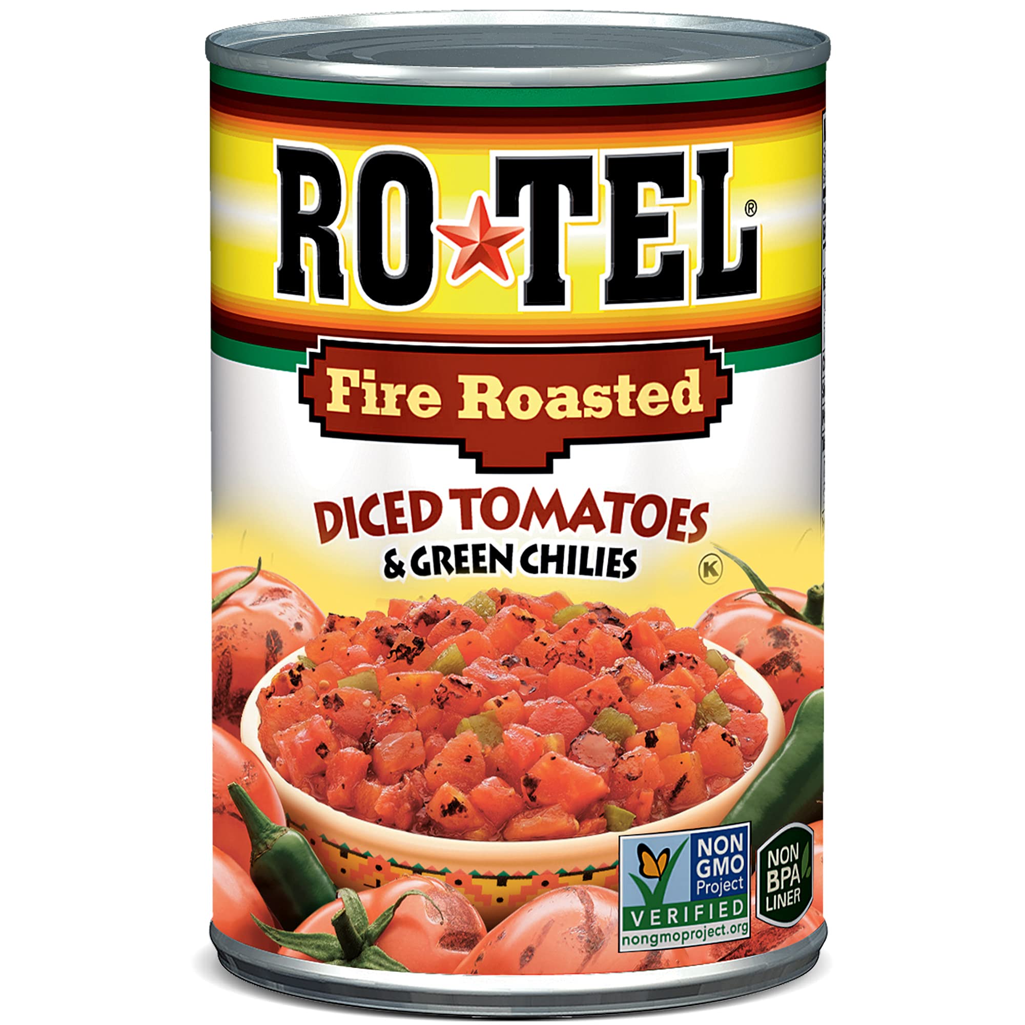 10-Ounce Rotel Diced Tomatoes and Green Chilies (Fire Roasted, Original) $0.95 w/ S&S + Free Shipping w/ Prime or on $35+