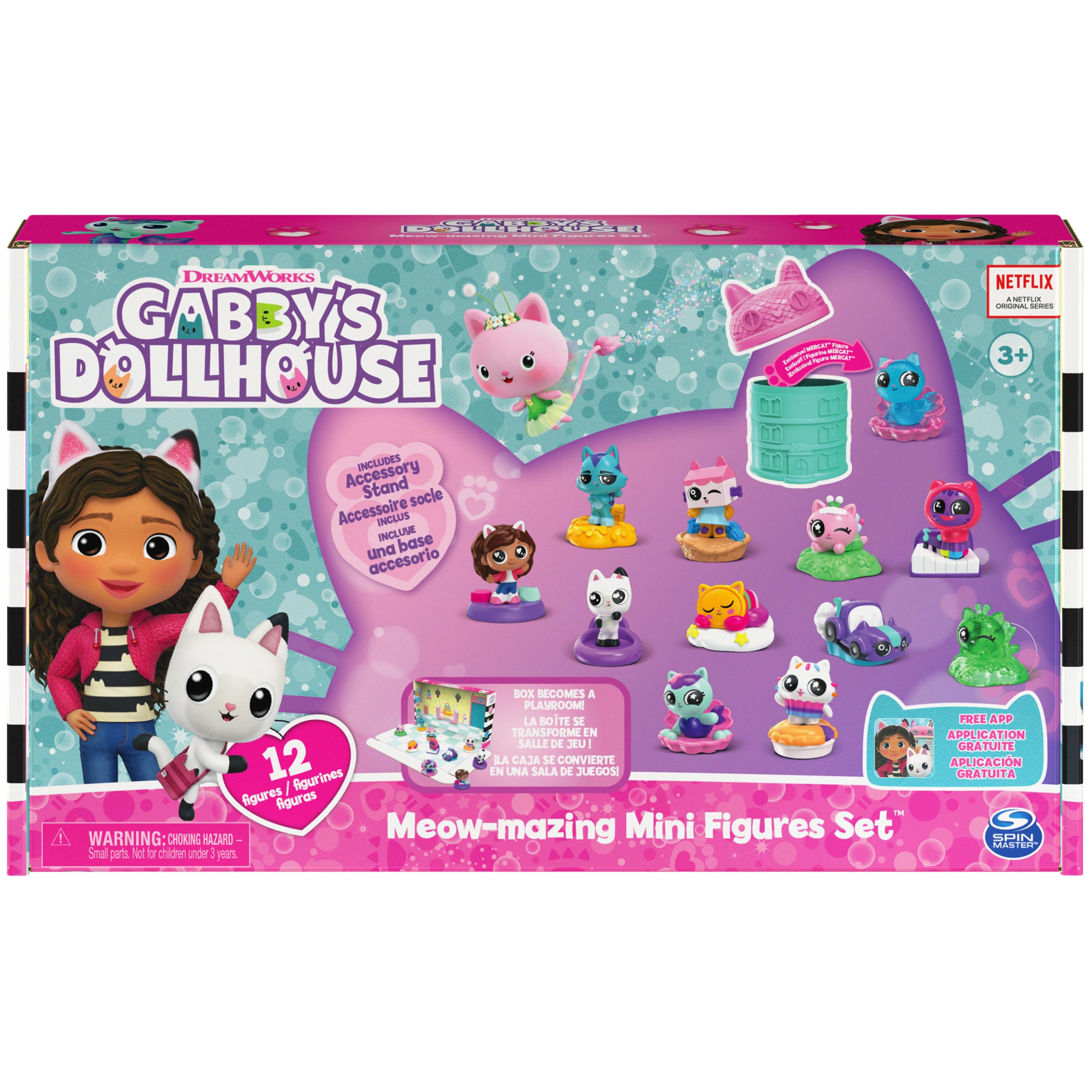 12-Pack Gabby's Dollhouse Meow-Mazing Mini Figures Playset $10.53 + Free Shipping w/ Prime or on $35+
