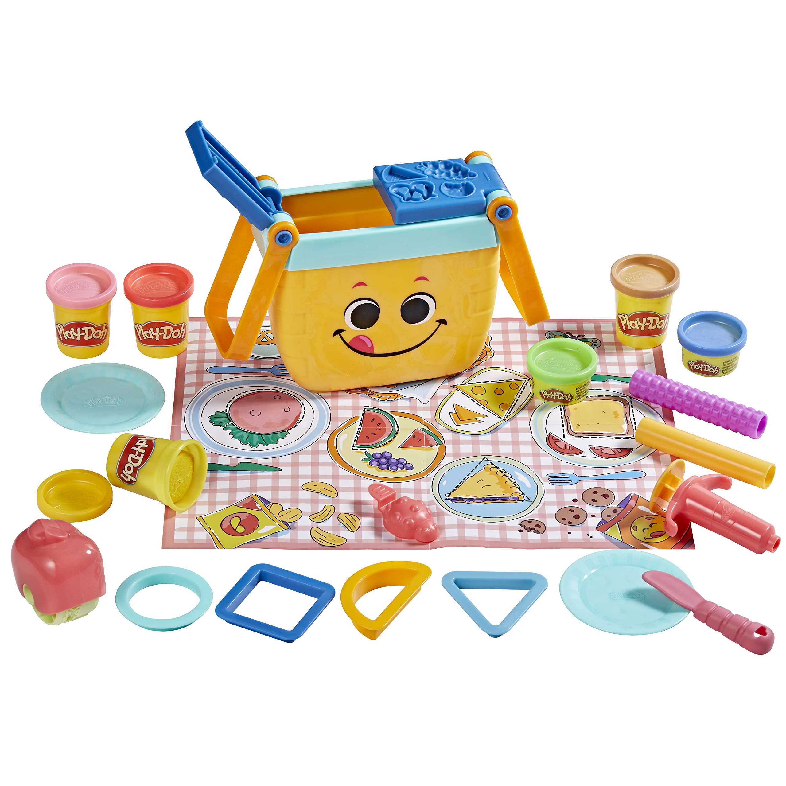 17 piece play doh picnic shapes starter set 9 15 11 piece play doh