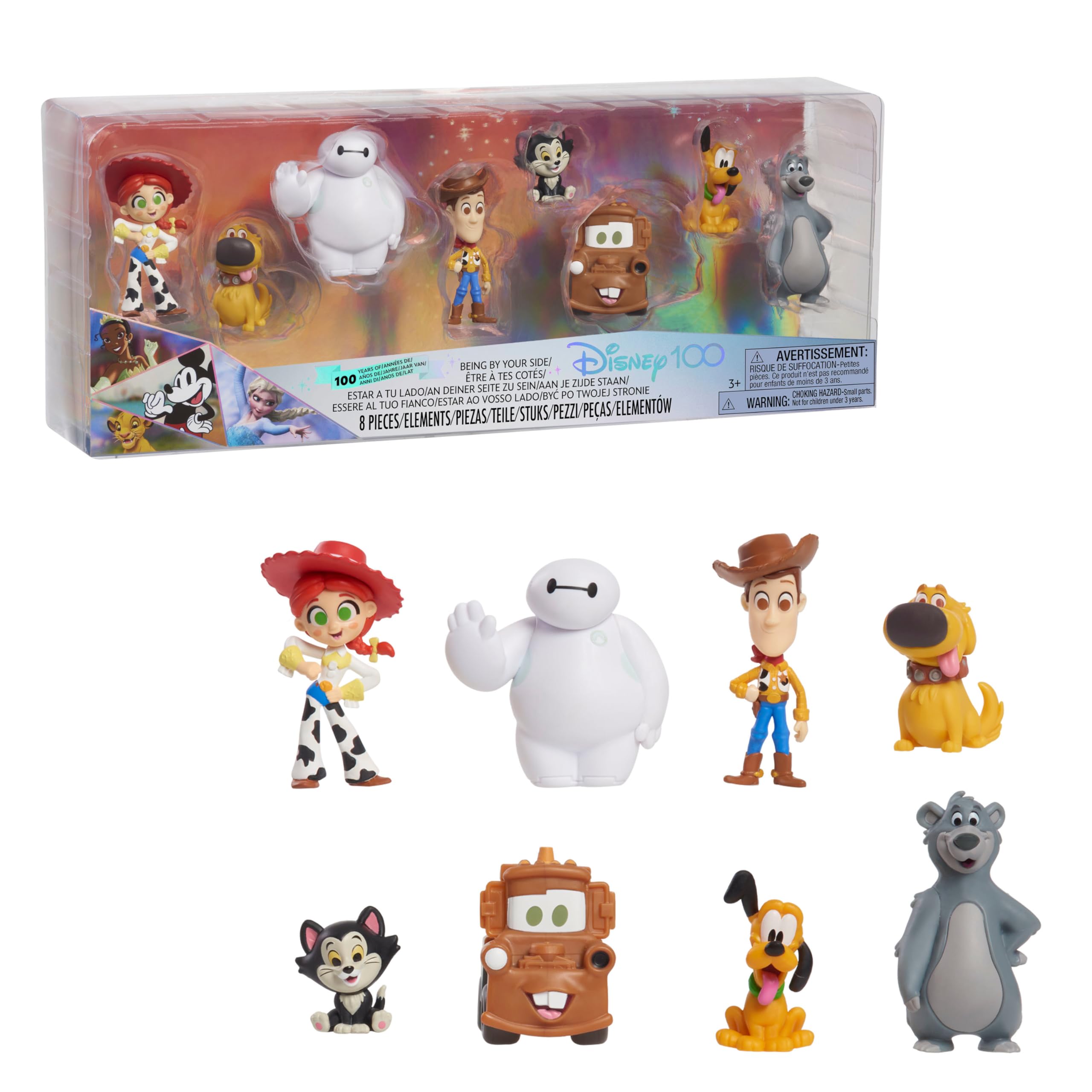 8-Piece Disney100 Years of Being By Your Side Figure Set $11.30 + Free Shipping w/ Prime or on $35+