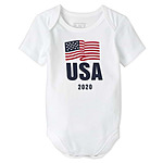 Children's Place: Baby Family USA Olympics Bodysuit $0.99, 4-Pack Toddler Boys' Aloha Striped Tank Tops $8, More + Free Shipping