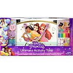 100-Piece Disney Princess Girls Activity Tote Art & Craft Kit Value Box $10