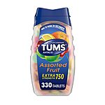330-Count TUMS Extra Strength Antacid Tablets (Assorted Fruit Flavors) $9.76 w/ S&amp;S + Free Shipping w/ Prime or on $35+