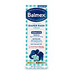 Balmex Complete Protection Baby Diaper Rash Cream with Zinc Oxide + Soothing Botanicals, 4 Ounce $3.58 + Free Shipping w/ Prime or on $35+