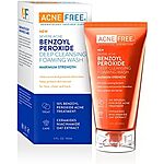 5-Ounce AcneFree Severe Acne Benzoyl Peroxide Face Wash $6.15 w/ S&amp;S, 5-Ounce AcneFree Sulfure Acne Foaming Cleanser $6.29 w/ S&amp;S + Free Shipping w/ Prime or on $35+
