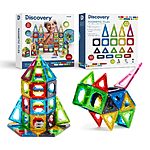 100-Piece Discovery 3D Magnetic Tile Building Set  $31.30 + Free Shipping w/ Prime or on $35+