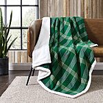 60&quot; x 50&quot; Eddie Bauer Throw Blanket (Union Bay Green) $13.80 + Free Shipping w/ Prime or on $35+