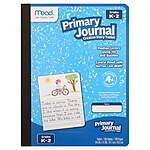 100-Sheet Mead Primary Journal Half Page Ruled for Early Learning (9.5 x 7.5") $0.50