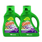 2-Count 65-Ounce Gain + Aroma Boost Laundry Detergent (Moonlight Breeze) + $3.20 Amazon Credit $11.02 w/ S&amp;S + Free Shipping w/ Prime or on $35+