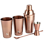 5-Piece Thyme & Table Stainless Steel Mixology Bar Kit (Rose Gold) $9.70