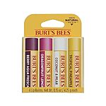 4-Count Burt's Bees 0.6-Ounce Tropical Assortment Lip Balm $4.99 + Free Shipping w/ Prime