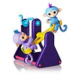 Prime Members: Fingerlings See-Saw Playset + 2 Baby Monkey Toys (Willy &amp; Milly) $6, Fingerlings Teal Glitter Monkey (Quincy) $6 &amp; More + Free Shipping