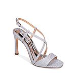 Badgley Mischka Women's Ebiza Metallic High-Heel Sandals $64.75 + Free Shipping