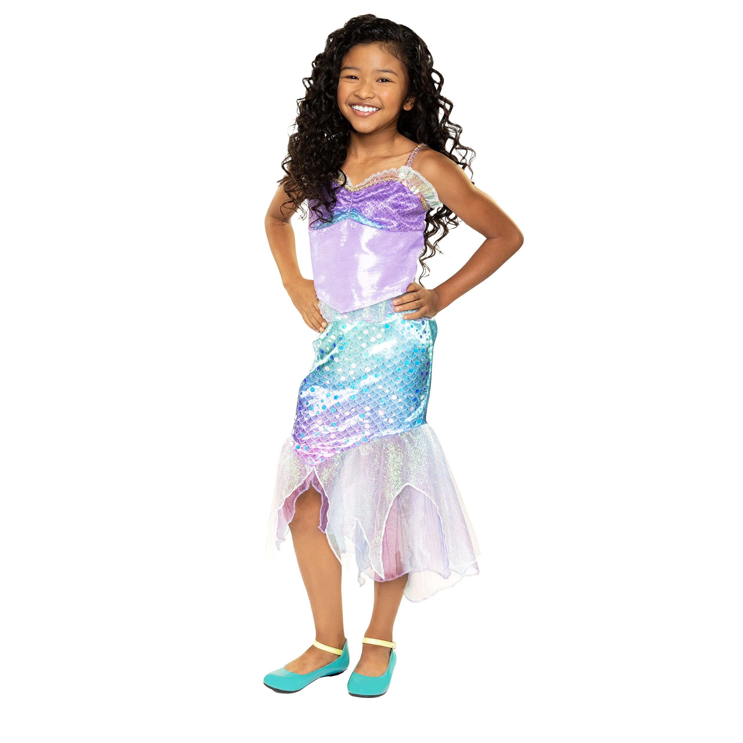 2-Piece Disney The Little Mermaid Ariel’s Top & Skirt Outfit $8.10 + Free Shipping w/ Prime or on $35+