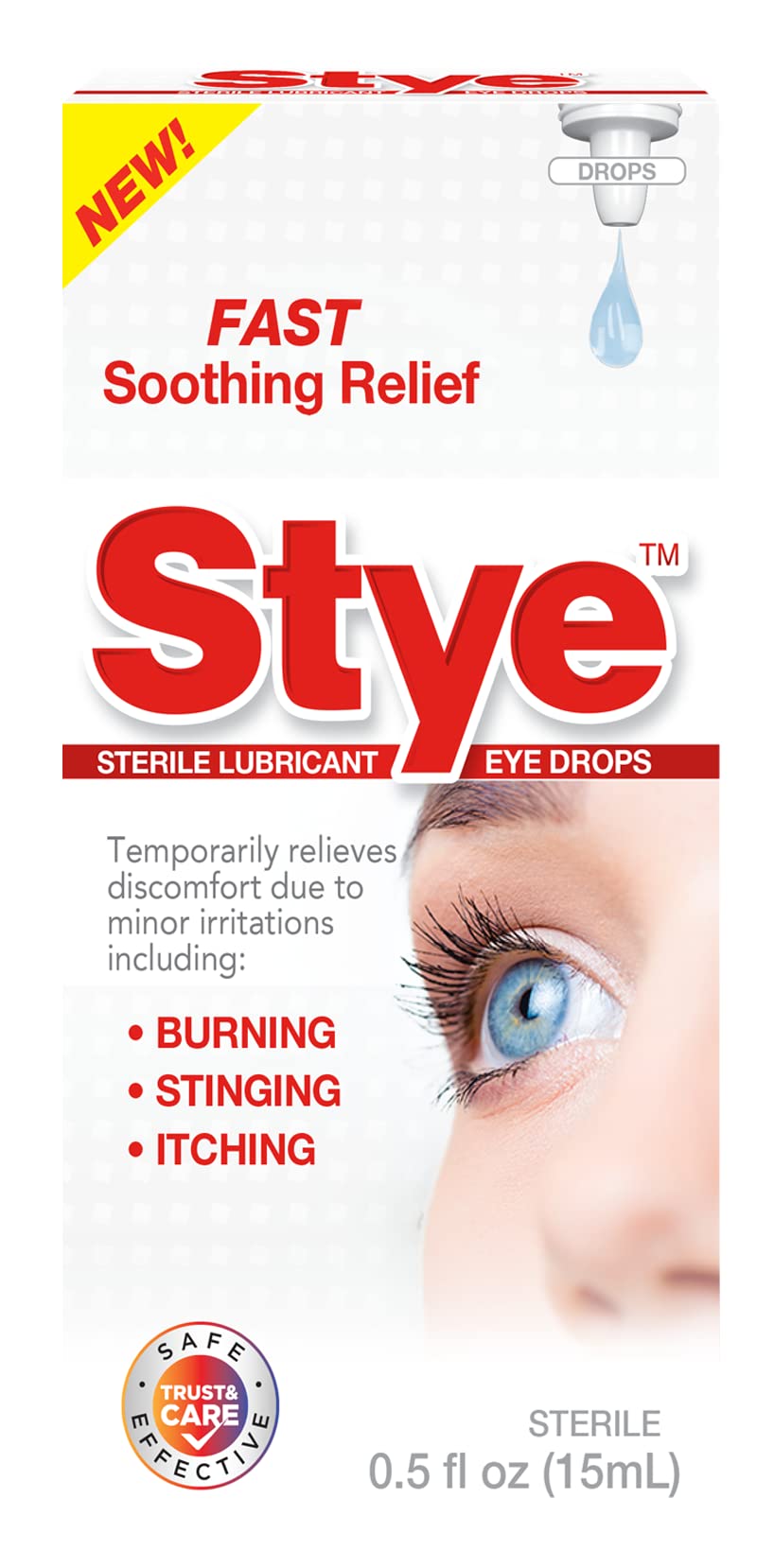 0.5-Ounce Stye Sterile Lubricant Eye Drops $5.97 + Free Shipping w/ Prime or on $35+