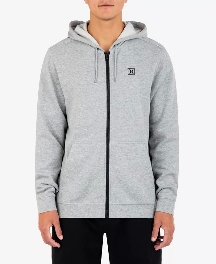 Hurley Men's Icon Chest Logo Full-Zip Hooded Sweatshirt $19.99 + Free Store Pickup at Macy's or FS on $25+