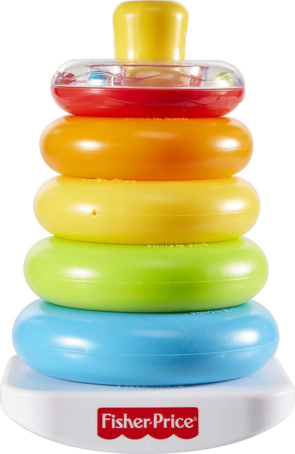 Fisher-Price Rock-a-Stack Stacking Toy for Baby  $5.88 + Free Shipping w/ Prime or on $35+