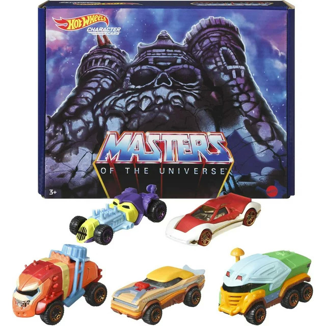5-Count Hot Wheels Masters of the Universe Character Cars $6 + Free S&H w/ Walmart+ or $35+