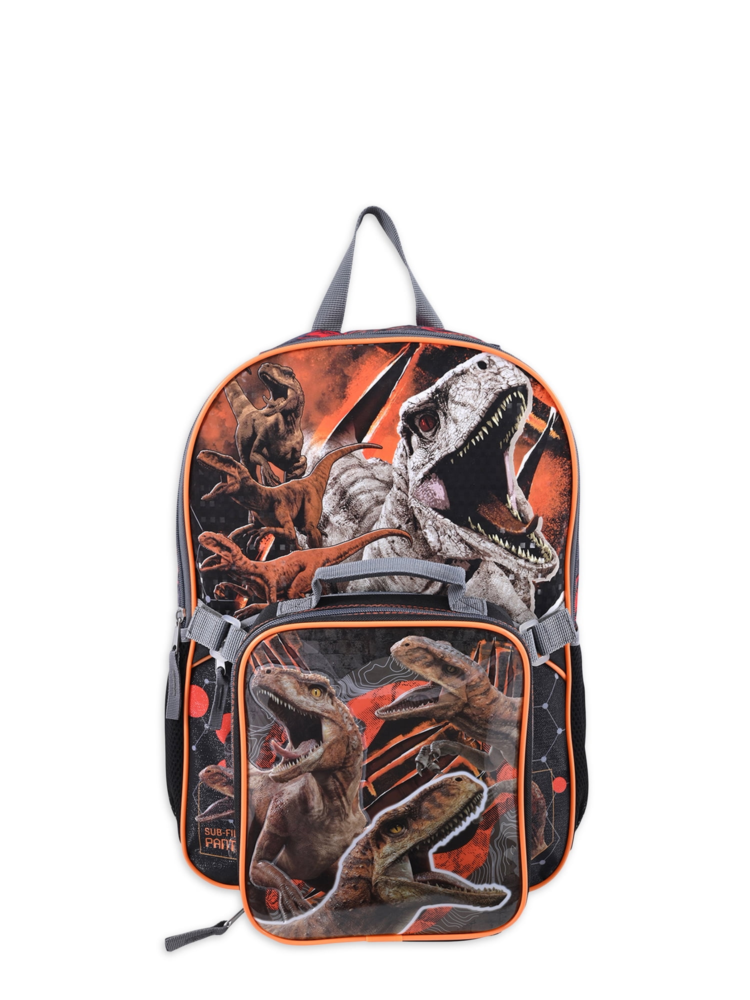 2-Piece Kids' 17" Laptop Backpack w/ Lunch Bag: Jurassic World $8.24, Spider-Man $10.07 + Free Shipping w/ Walmart+ or on $35+