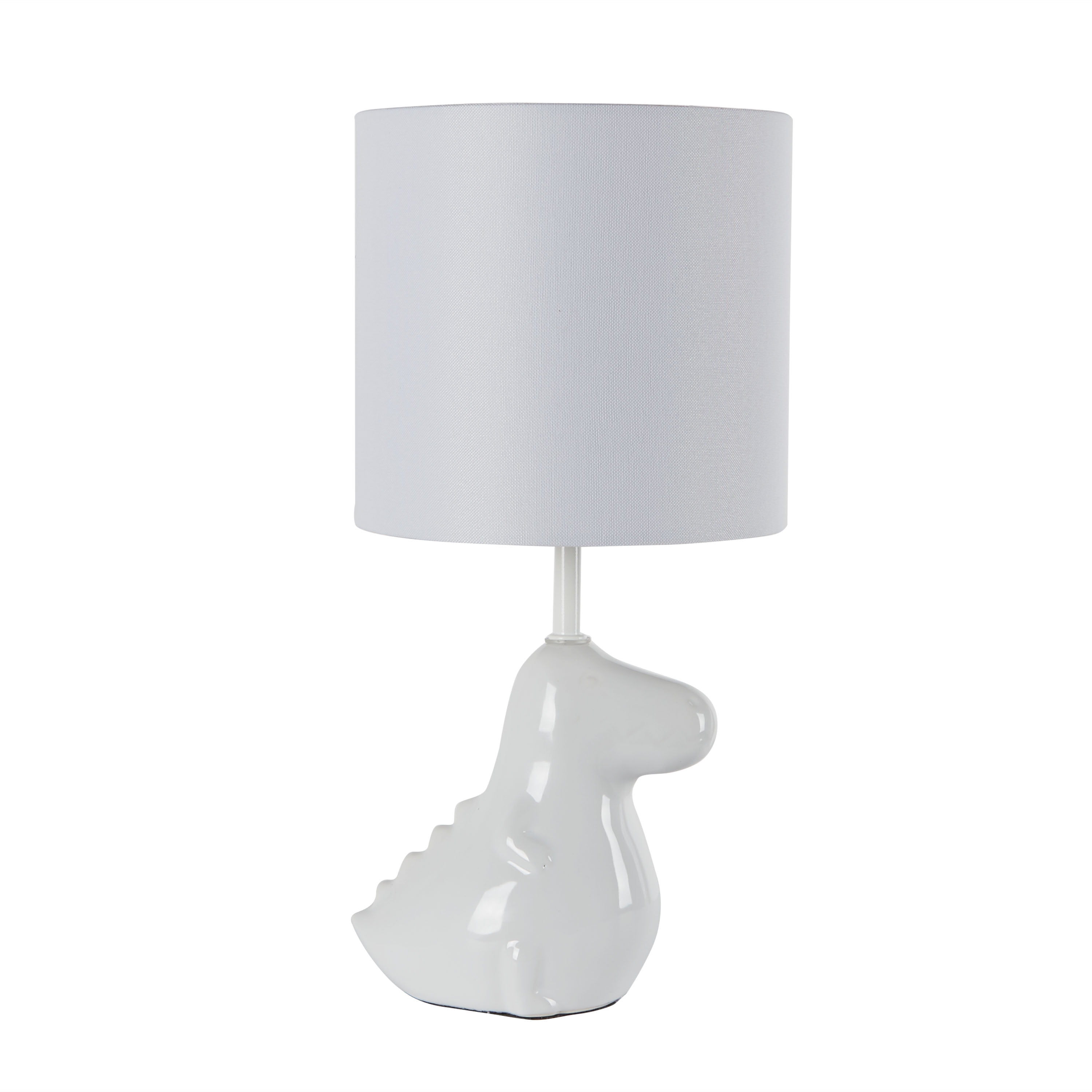 Your Zone Dinosaur Ceramic Table Lamp with LED Bulb (White) $9.06 + Free S&H w/ Walmart+ or $35+