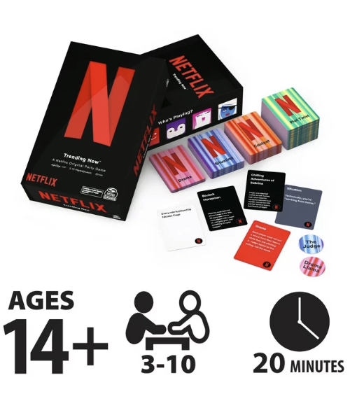 Netflix Trending Now Party Card Game $5.16 + Free S&H w/ Walmart+ or $35+