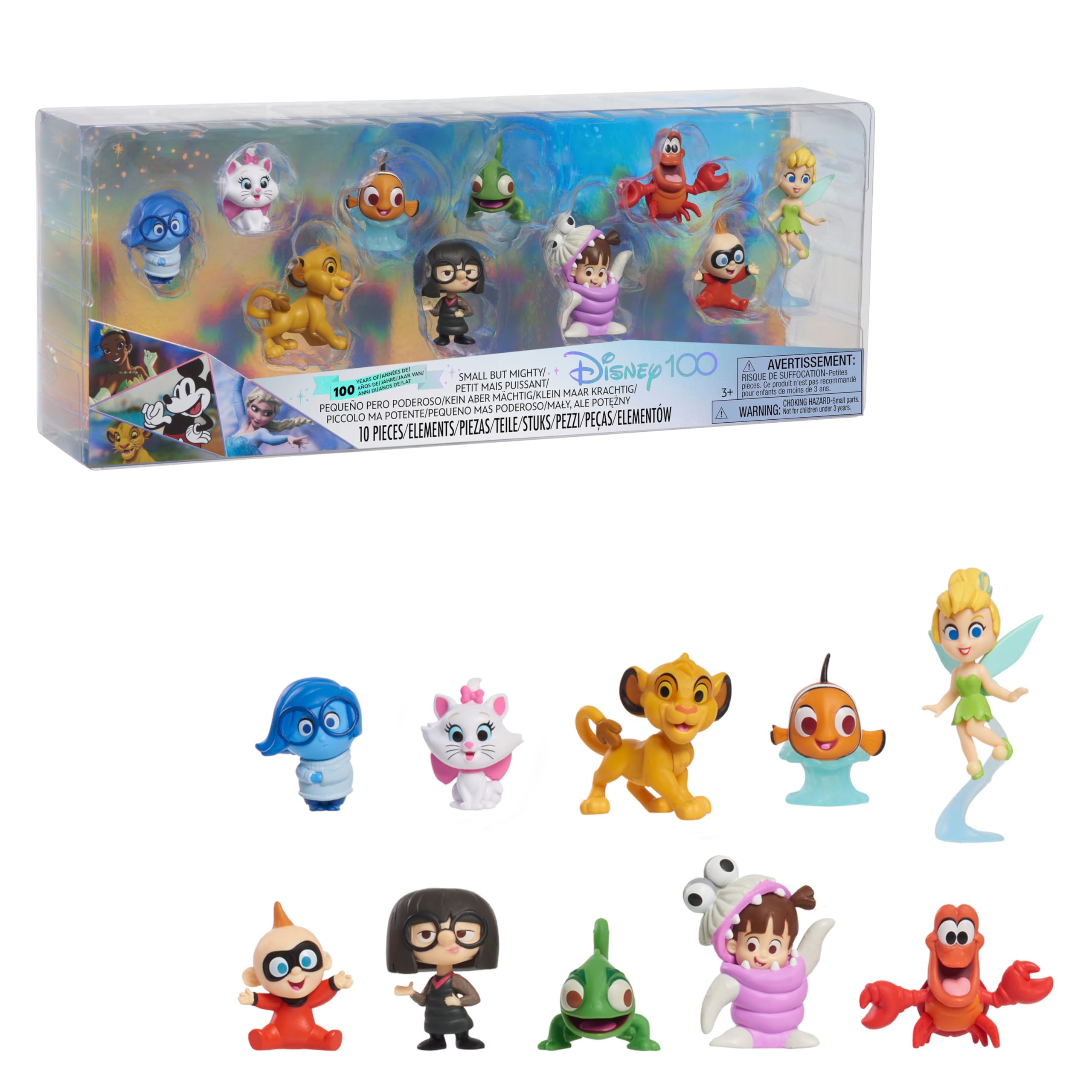 10-Piece Just Play Disney100 Years of Small But Mighty Limited Edition Figure Set $9.99 + Free Shipping w/ Prime or on $35+