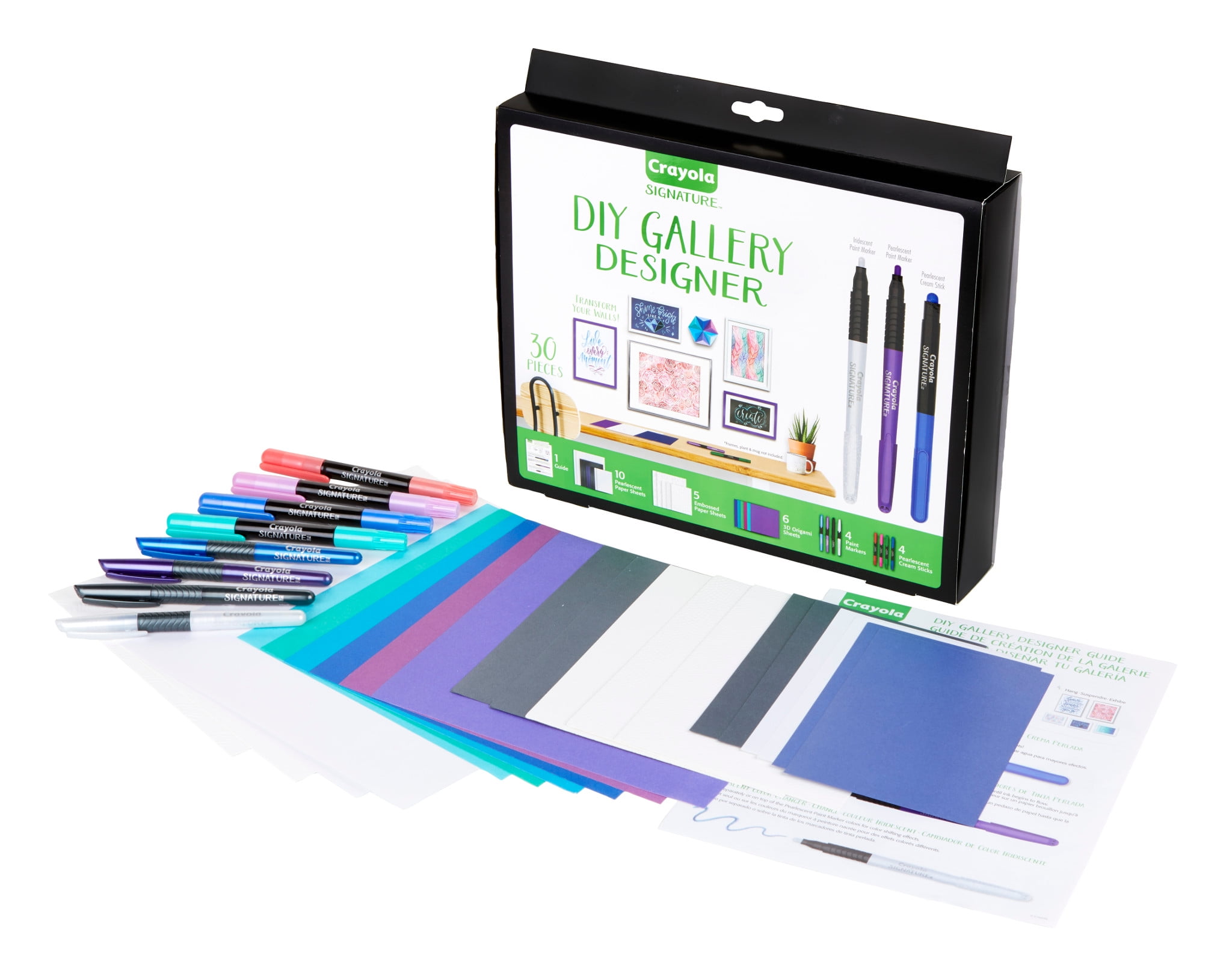 30-Piece Crayola Signature DIY Gallery Designer Art Set $9.94 + Free S&H w/ Walmart+ or $35+