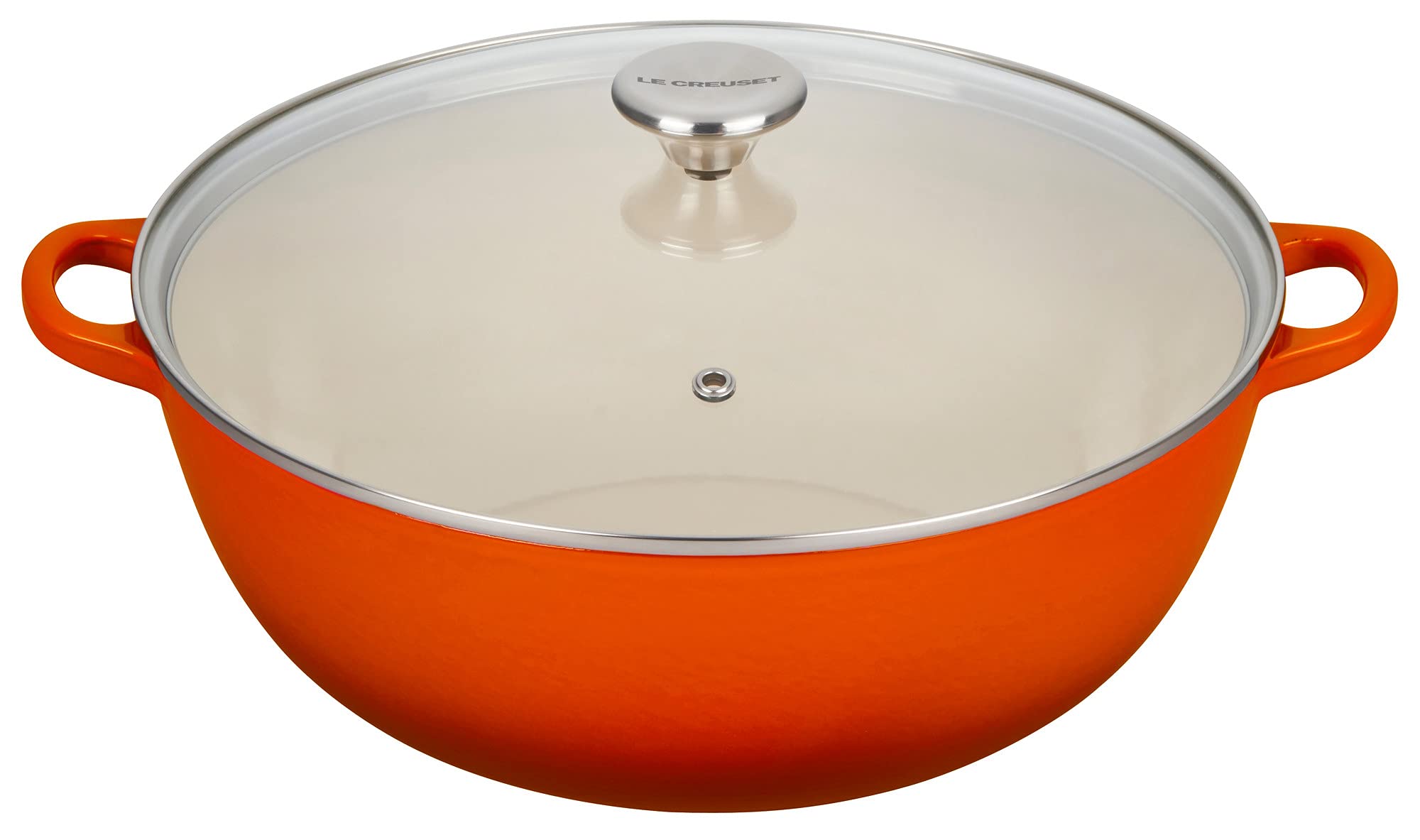 7.5-Quart Le Creuset Enameled Cast Iron Oven with Glass Lid (Flame) $237.16 + Free Shipping