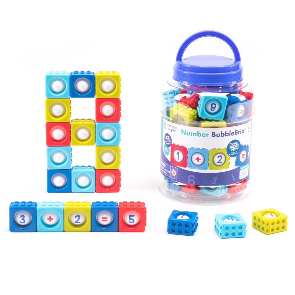 42-Piece Educational Insights Number BubbleBrix $10.71 + Free Store Pickup at Target or FS on $35+