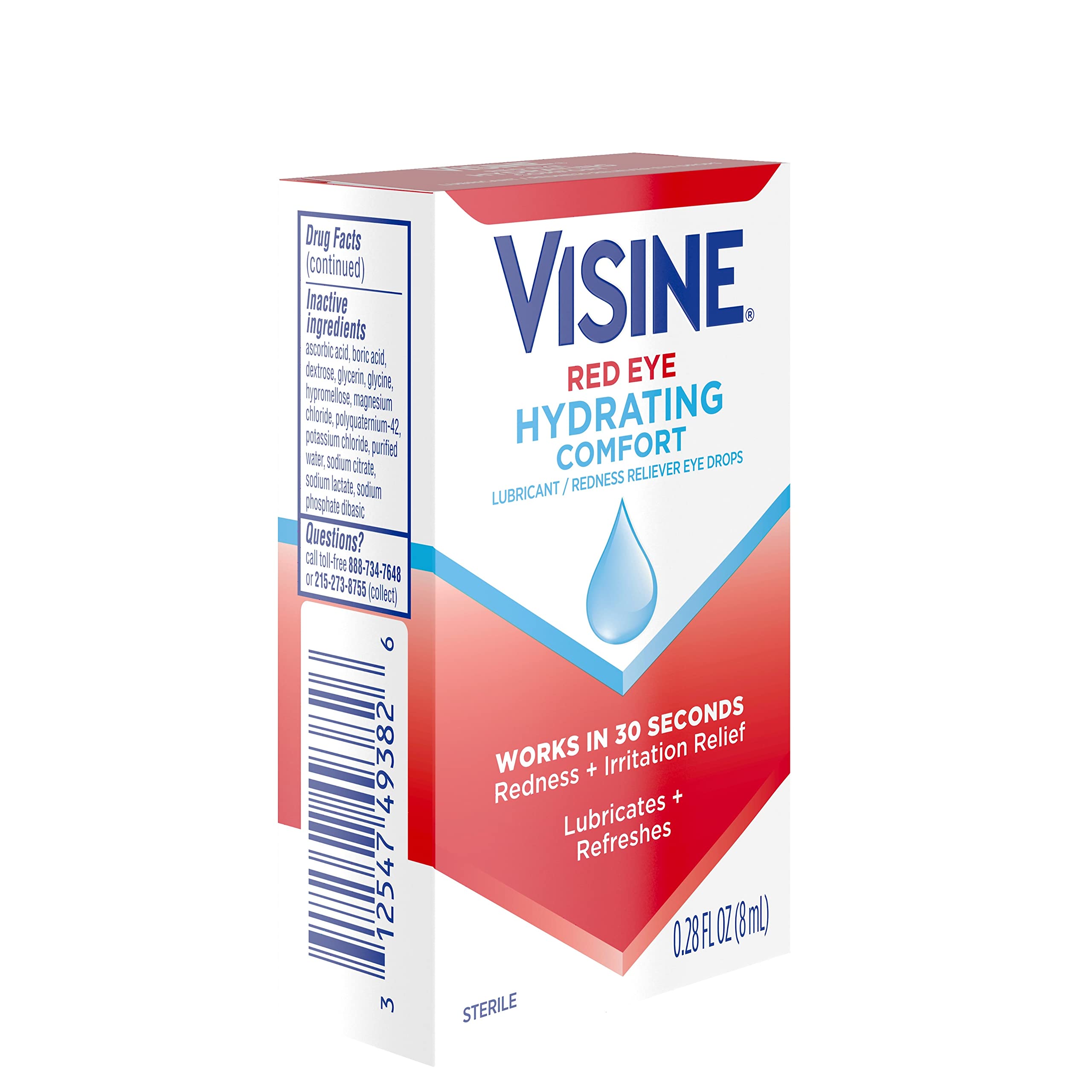 0.28-Ounce Visine Red Eye Hydrating Comfort Redness Relief Lubricating Eye Drops $2.45 w/ S&S + Free Shipping w/ Prime or on $35+