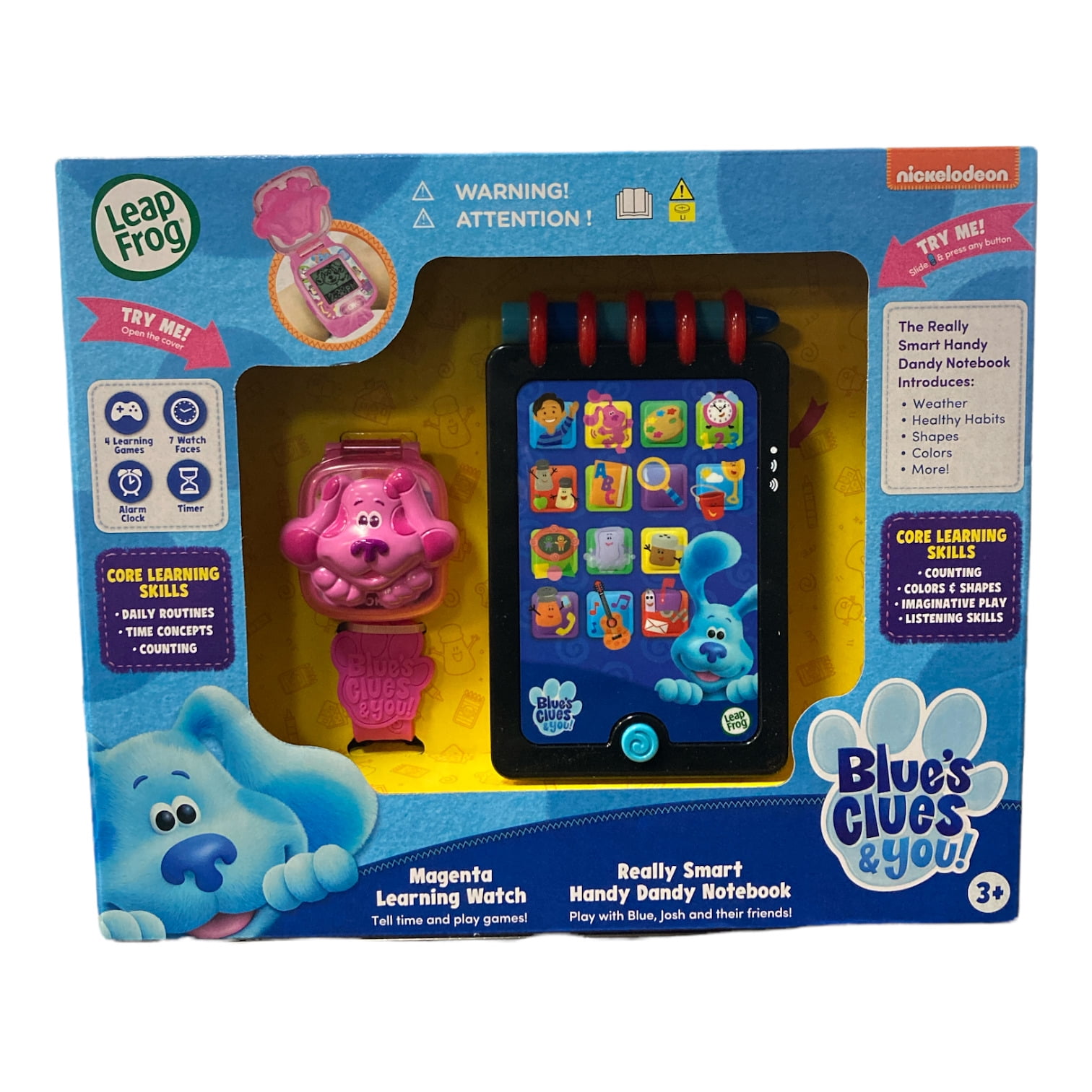 LeapFrog Blue's Clues & You! Really Smart Handy Dandy Notebook $7.83 + Free Shipping w/ Walmart+ or on $35+