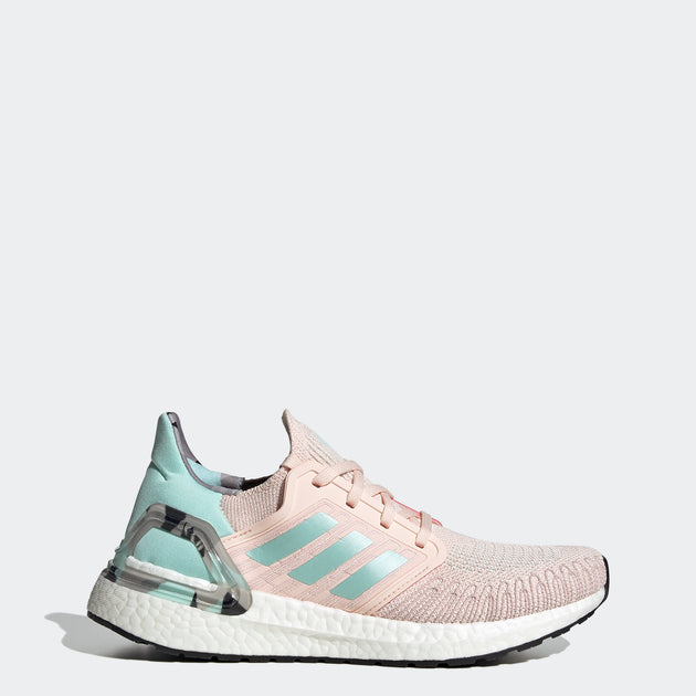adidas Women's Ultraboost 20 Shoes (Pink Tint/Frost Mint/Collegiate Navy) $72.05 + Free Shipping