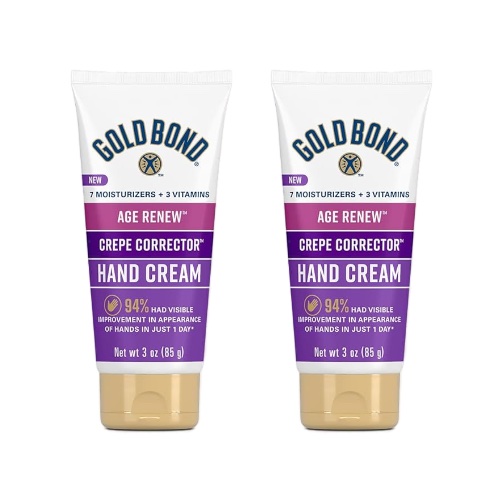 3-Ounce Gold Bond Age Renew Crepe Corrector Hand Repair Cream 2 for $6.73 ($3.37 Each) + Free Shipping w/ Prime or on $35+