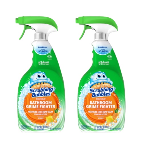 32-Ounce Scrubbing Bubbles Disinfectant Bathroom Grime Fighter Spray (Citrus) 2 for $5.83 ($2.92 Each) + Free Shipping w/ Prime or on $35+