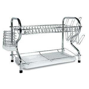 16" Better Chef 2-Tier Dishrack $  12.76 + Free Shipping w/ Prime or on $  35+