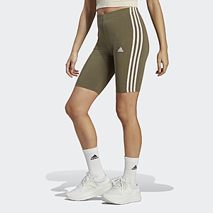 adidas Women's Essentials 3-Stripes Bike Shorts $  5.85 + Free Shipping