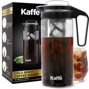 44-Ounce Kaffe Cold Brew Coffee Maker $  13.42 + Free S&H w/ Walmart+ or $  35+