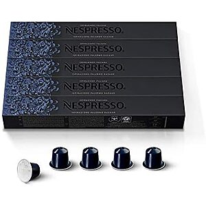 5-Pack 10-Count Nespresso Capsules OriginalLine Pods (Various Flavors) from $  28.90. Shipping is free w/ Prime or on orders $  35+