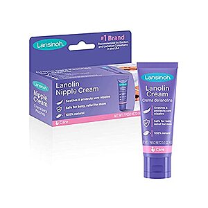 1.41-Ounce Lansinoh Lanolin Nipple Cream $  3.99 + Free Shipping w/ Prime