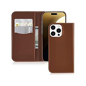 Coach iPhone 16 Signature Canvas Wallet Folio Case: Pro Max $19.99, Pro $16.99 + Free Shipping w/ Prime