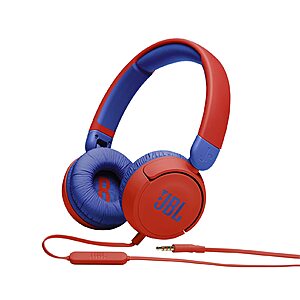 JBL JR 310 Kids' On-Ear Small Headphones (Red/Blue) $9.46 + Free Shipping w/ Prime or on $35+