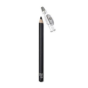 e.l.f. Satin Eyeliner Pencil w/ Built-In Sharpener (Black) $1.42 + Free Shipping w/ Prime or on $35+